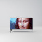 CONSTRUCTIVE ART Skänk med två dörrar