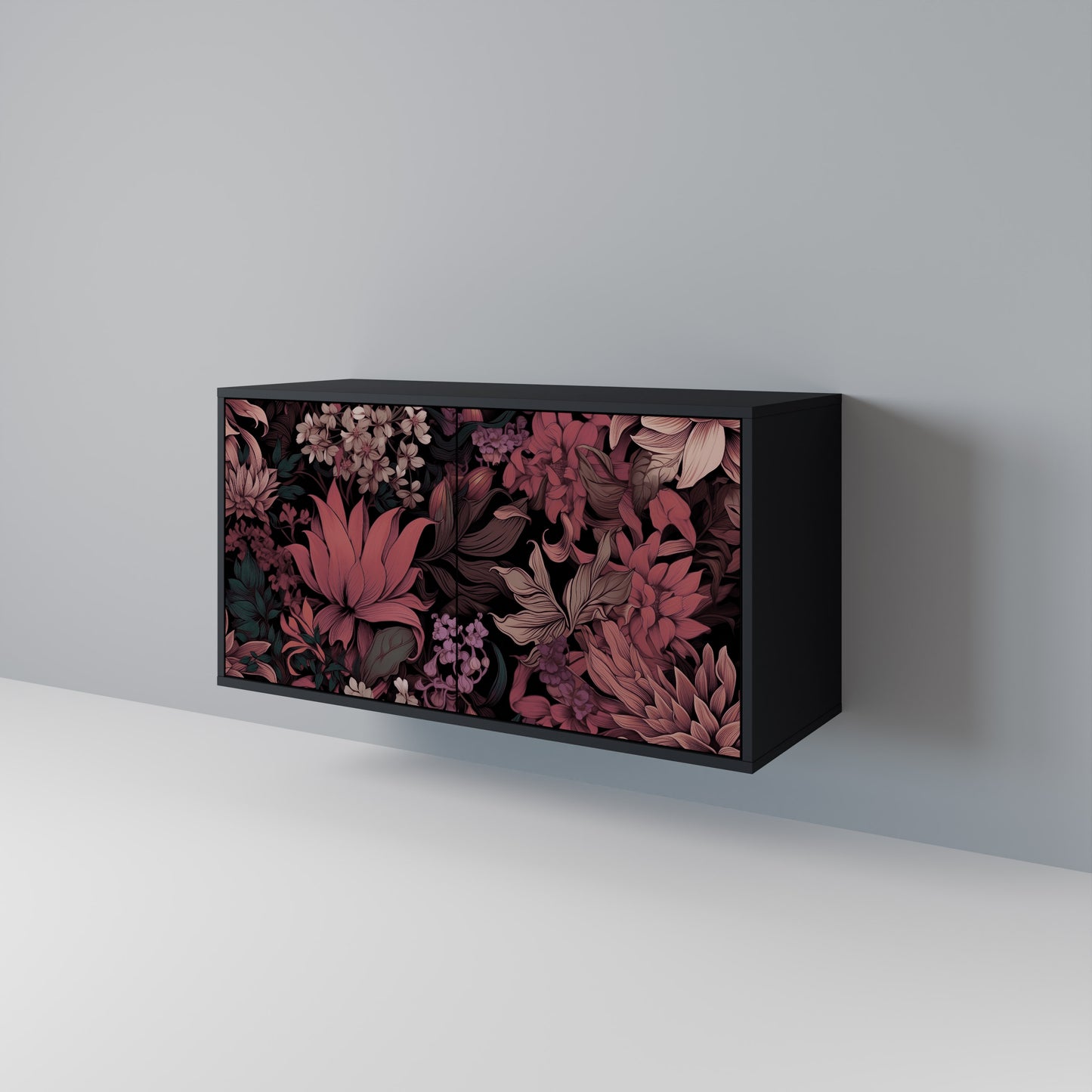FLORAL WHISPER Skänk med två dörrar