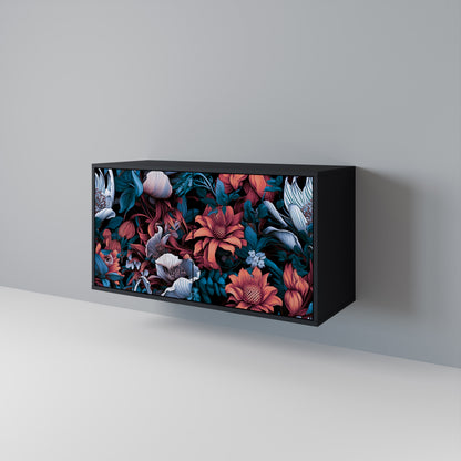 ETHEREAL BLOSSOMS Skänk med två dörrar