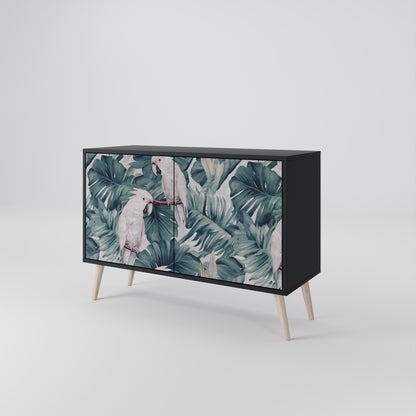 POPINJAY LOOK 2-Door Sideboard in Black Finish
