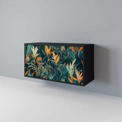 FLORAL SERENITY Skänk med två dörrar