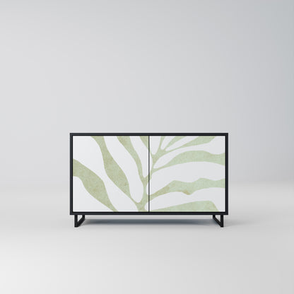 BOTANICAL SPARK 2-dörrars skänk i svart finish