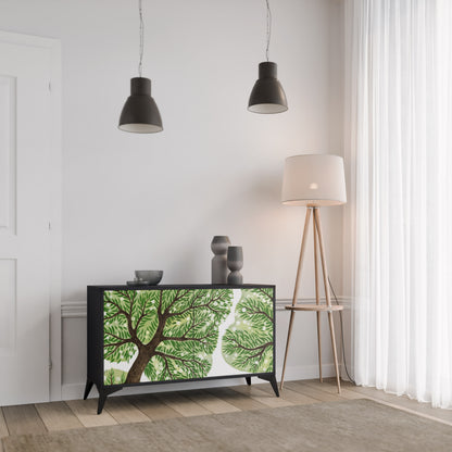 WILDERNESS DASH 2-Door Sideboard in Black Finish