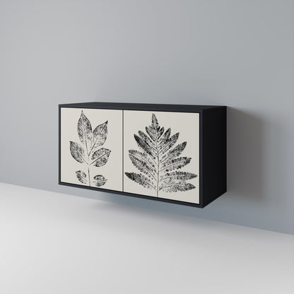 LEAFY STAMPS Skänk med två dörrar