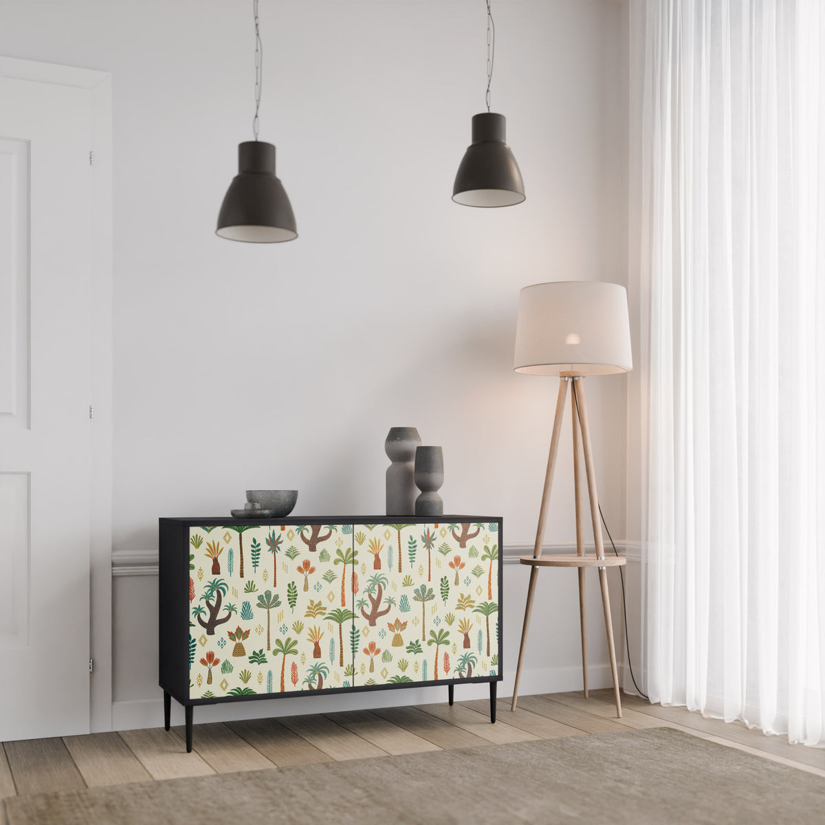 PALM SPRING Skänk med två dörrar