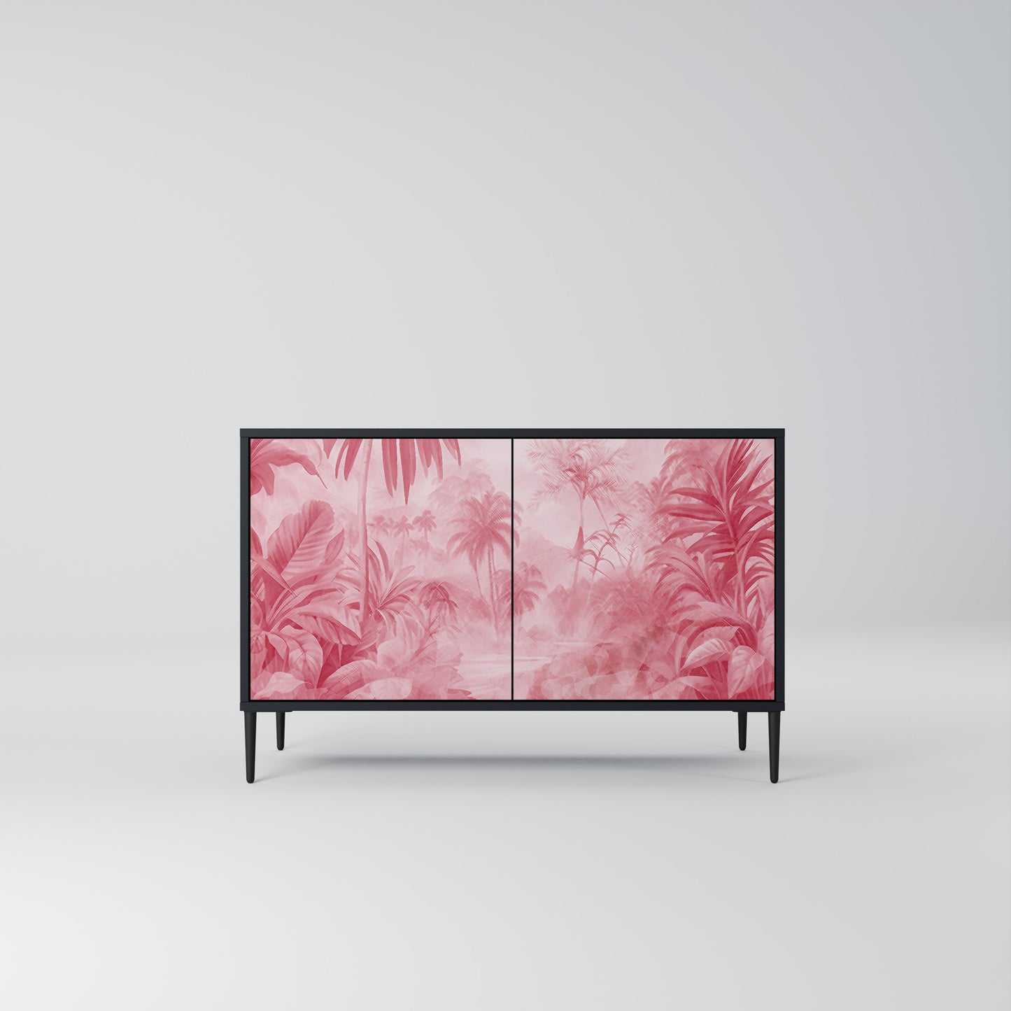 SWEET TROPICS 2-Door Sideboard in Black Finish