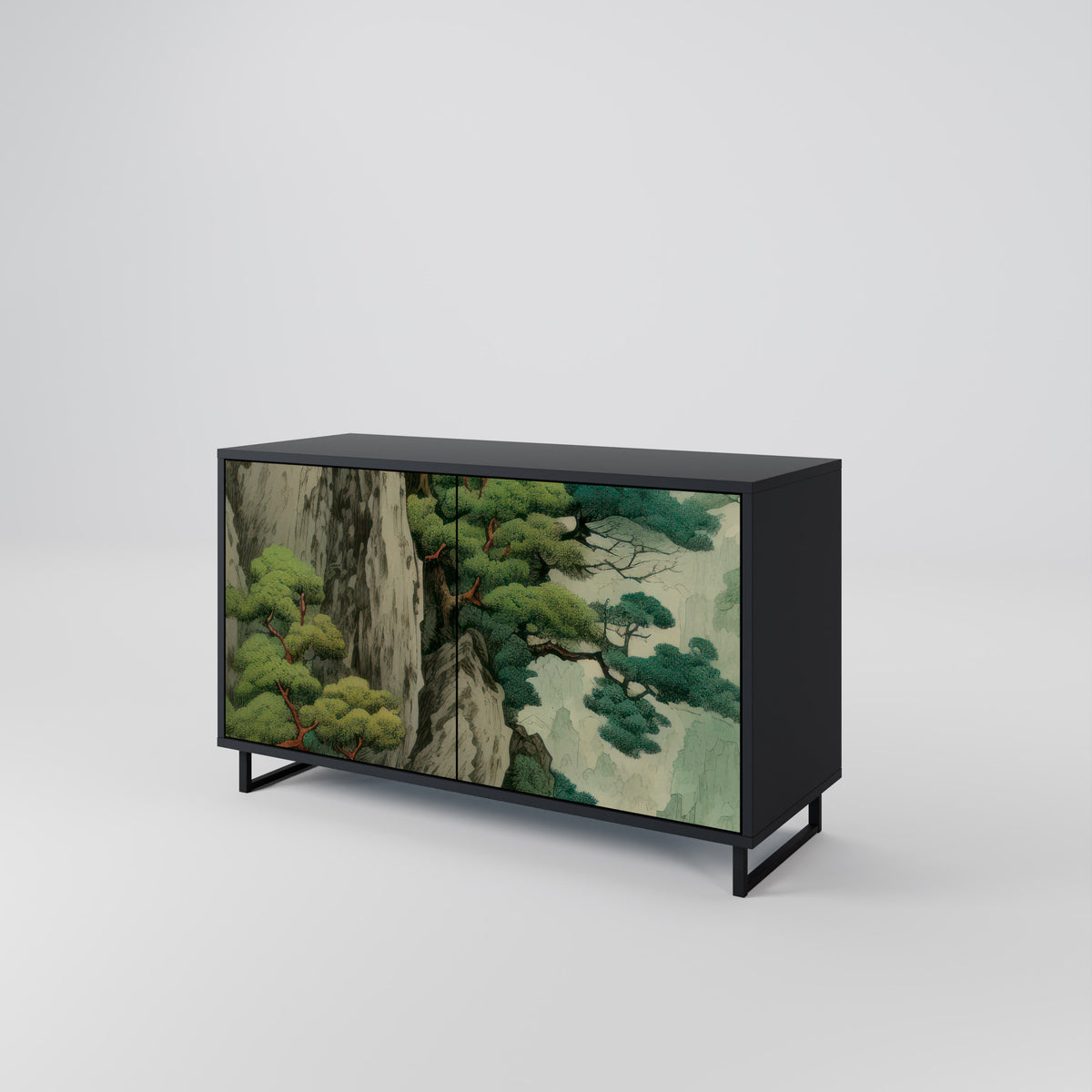 VERDURE ABYSS Skänk med två dörrar
