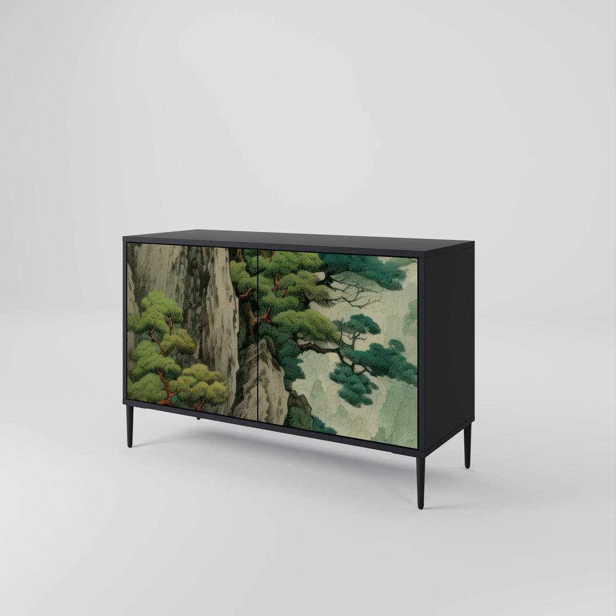 VERDURE ABYSS Skänk med två dörrar