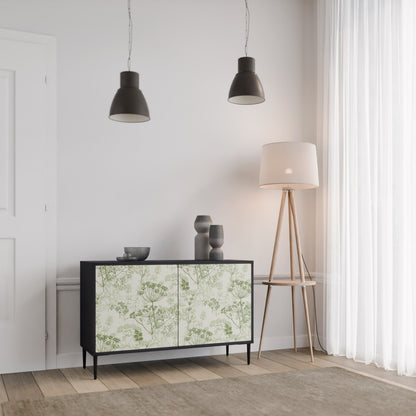 FENNEL BALDACHIN 2-Door Sideboard in Black Finish