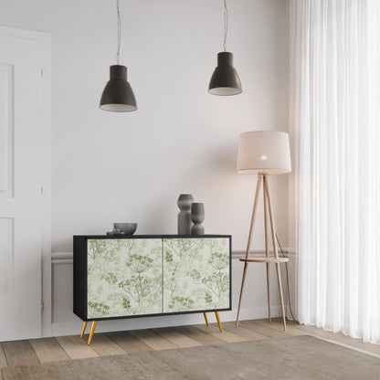 FENNEL BALDACHIN 2-Door Sideboard in Black Finish