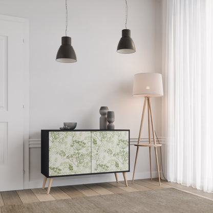 FENNEL BALDACHIN 2-Door Sideboard in Black Finish