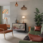 VEILED SUMMIT Skänk med två dörrar