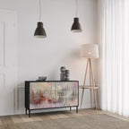 VEILED SUMMIT Skänk med två dörrar