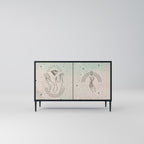 DELICATE BEAUTY Skänk med två dörrar