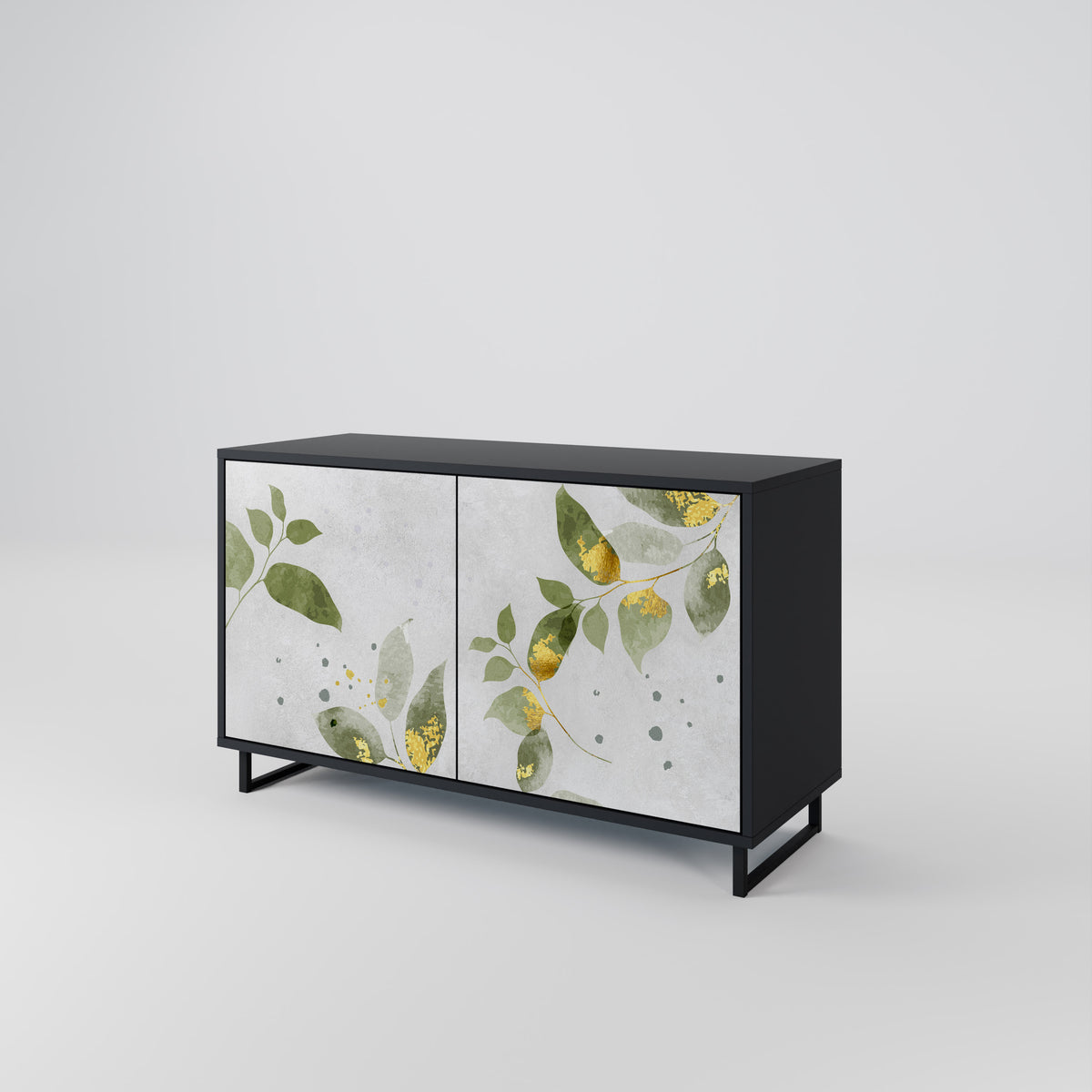 ELEGANT BOTANICS Skänk med två dörrar