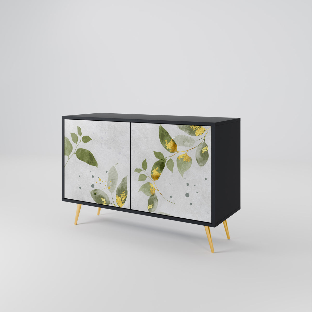 ELEGANT BOTANICS Skänk med två dörrar