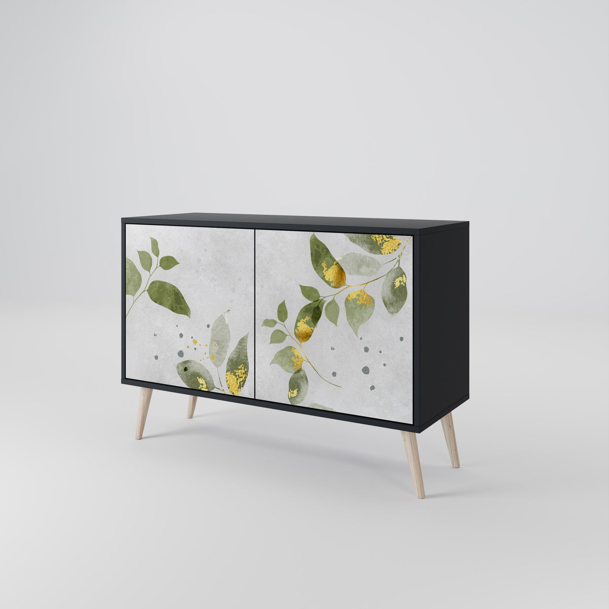 ELEGANT BOTANICS Skänk med två dörrar
