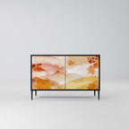 TRACES OF AUTUMN Skänk med två dörrar