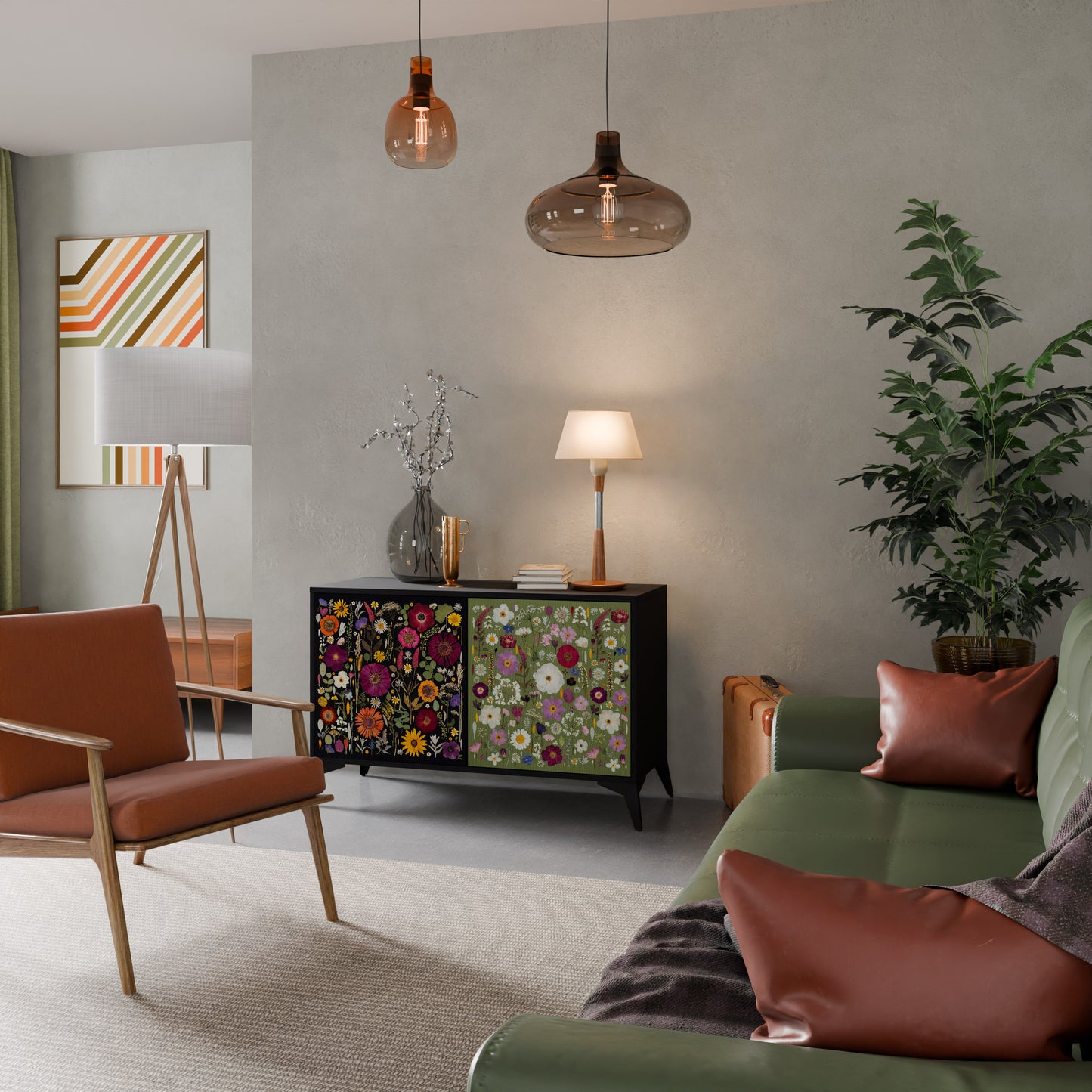 VERDANT GARDEN 2-Door Sideboard
