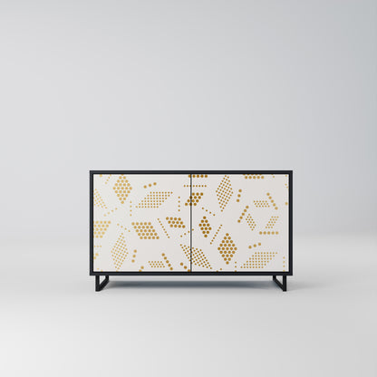 SPOTTED DAZE 2-Door Sideboard in Black Finish