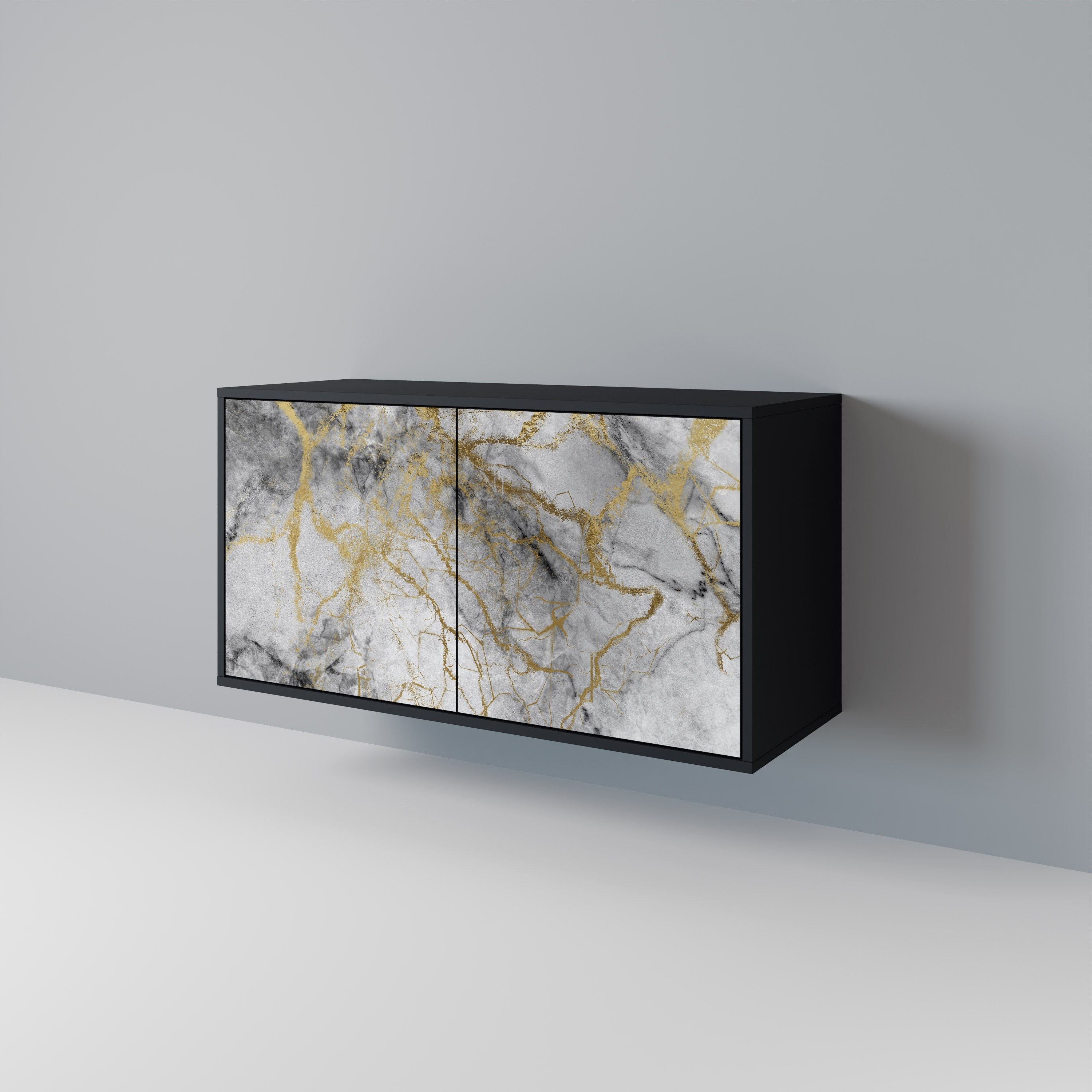 TIMELESS GLIDE Skänk med två dörrar