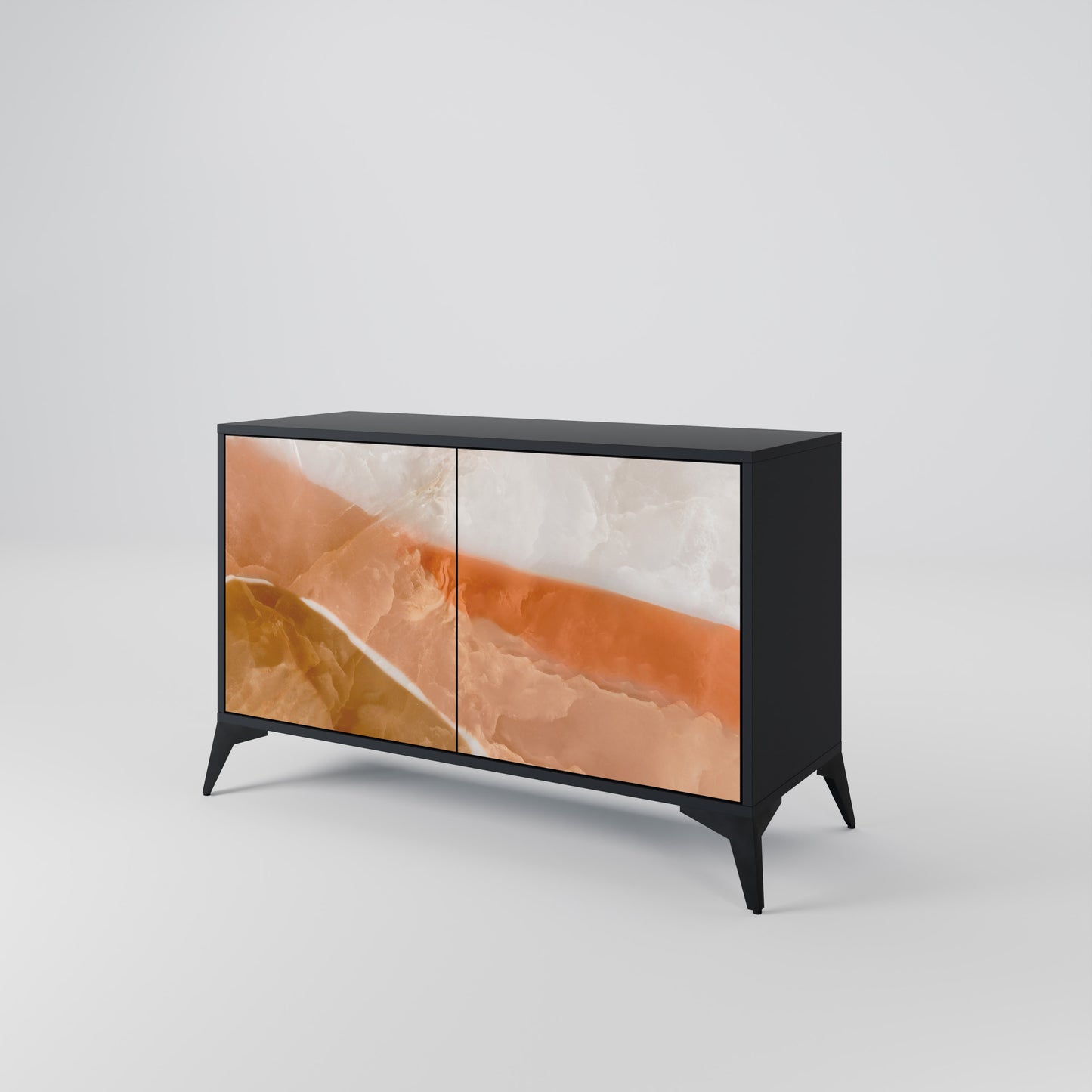 SANDHILLS SPLENDOUR 2-Door Sideboard in Black Finish