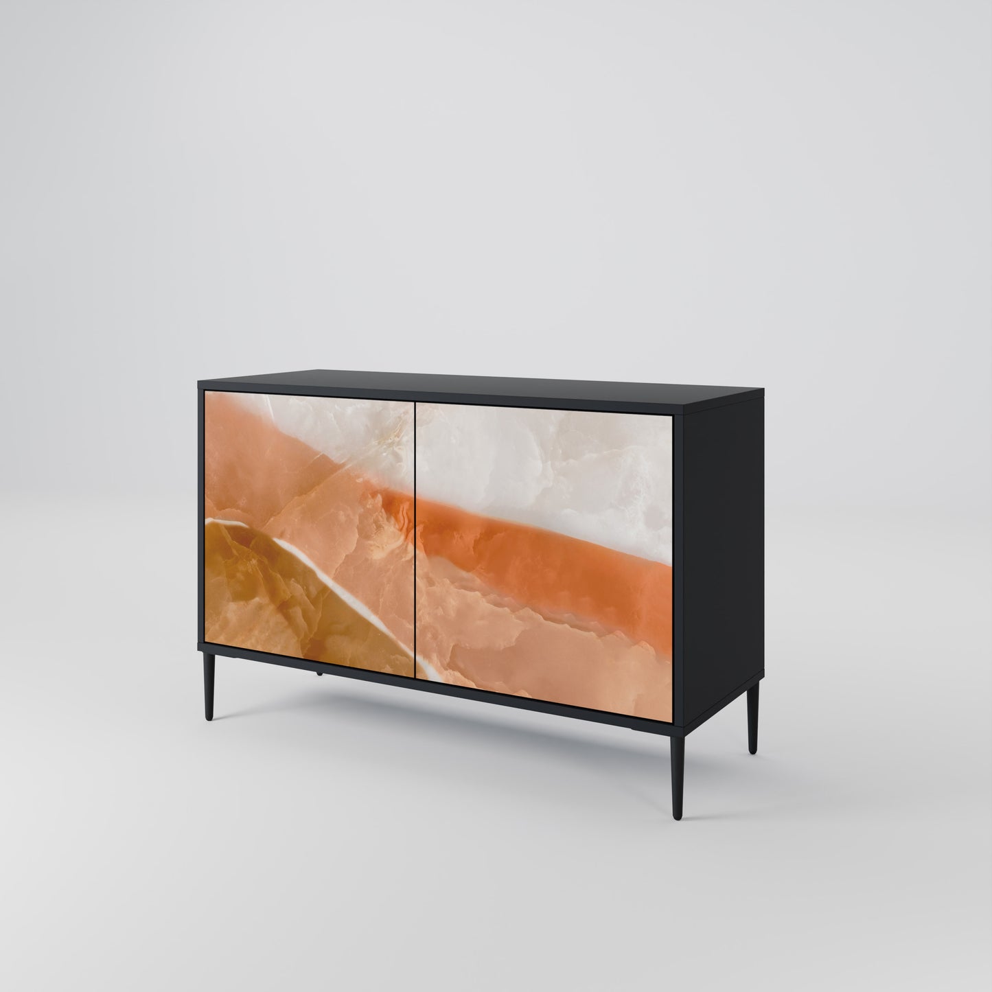 SANDHILLS SPLENDOUR 2-Door Sideboard in Black Finish