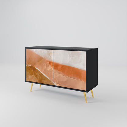 SANDHILLS SPLENDOUR 2-Door Sideboard in Black Finish