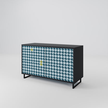 OUT OF CONTEXT 2-Door Sideboard in Black Finish