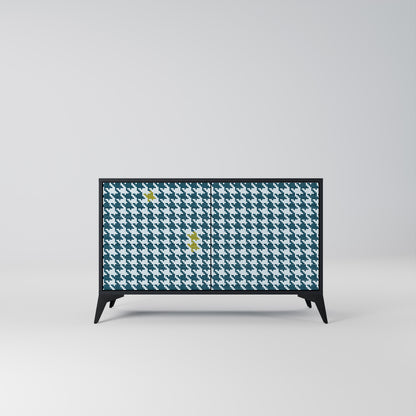 OUT OF CONTEXT 2-Door Sideboard in Black Finish