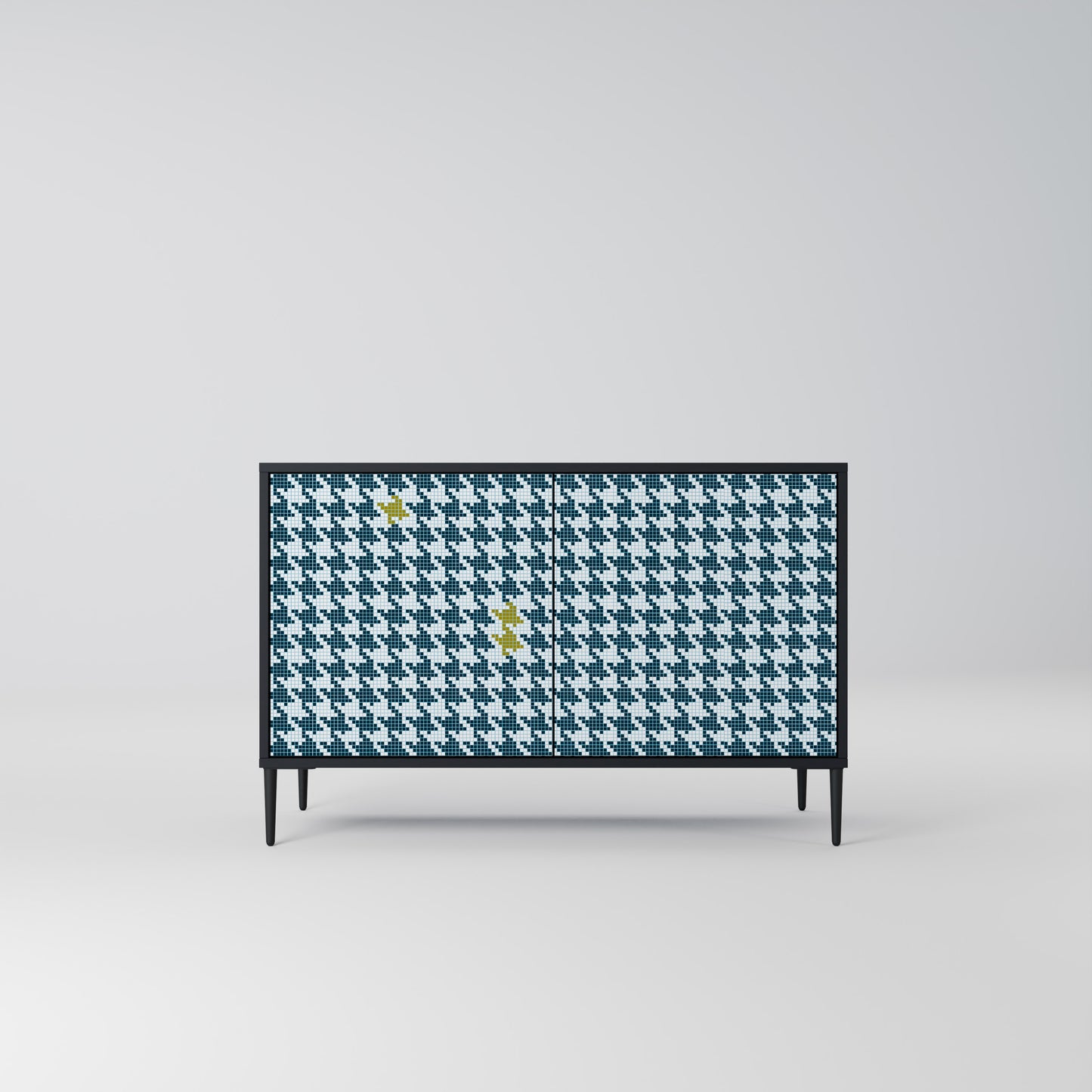 OUT OF CONTEXT 2-Door Sideboard in Black Finish