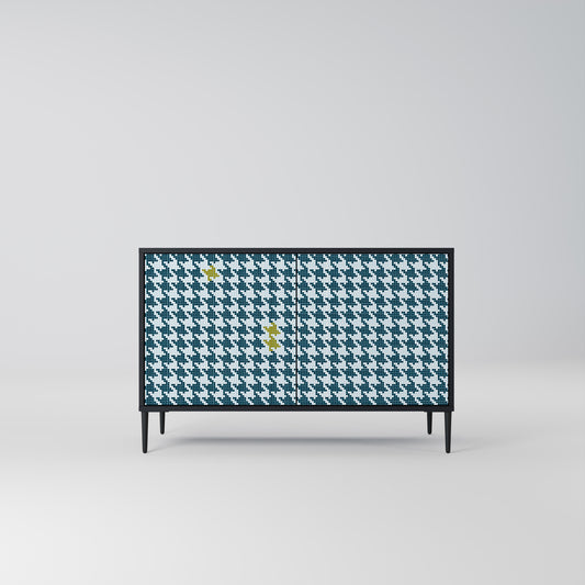 OUT OF CONTEXT 2-Door Sideboard in Black Finish