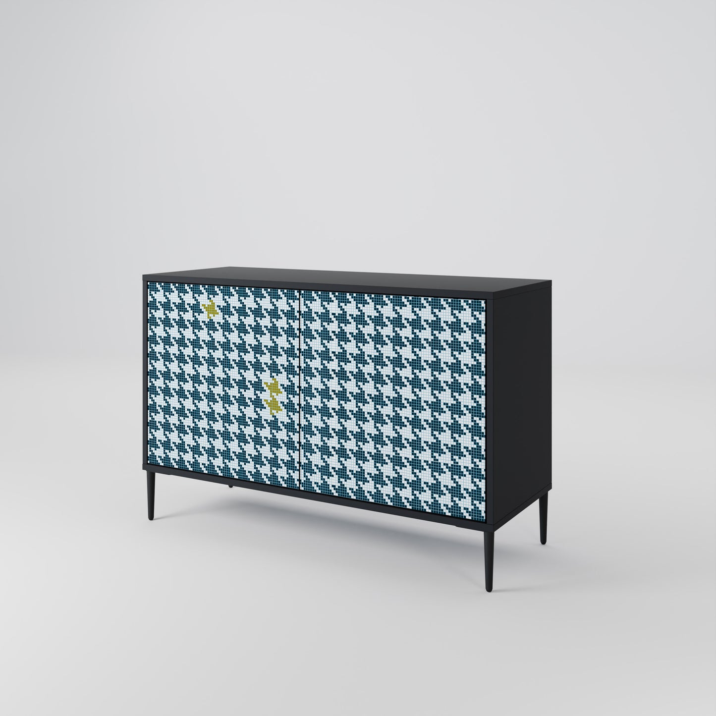OUT OF CONTEXT 2-Door Sideboard in Black Finish