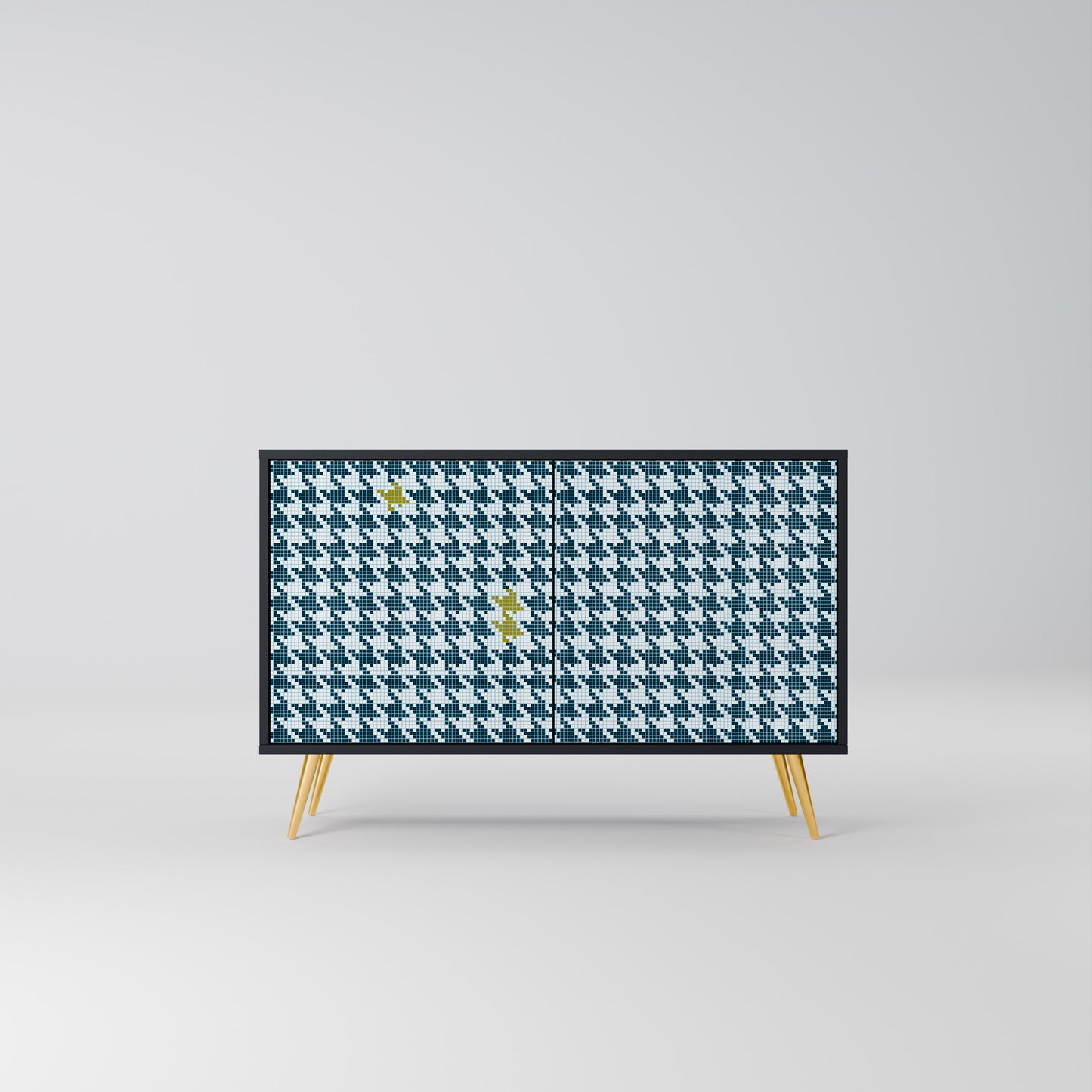 OUT OF CONTEXT 2-Door Sideboard in Black Finish