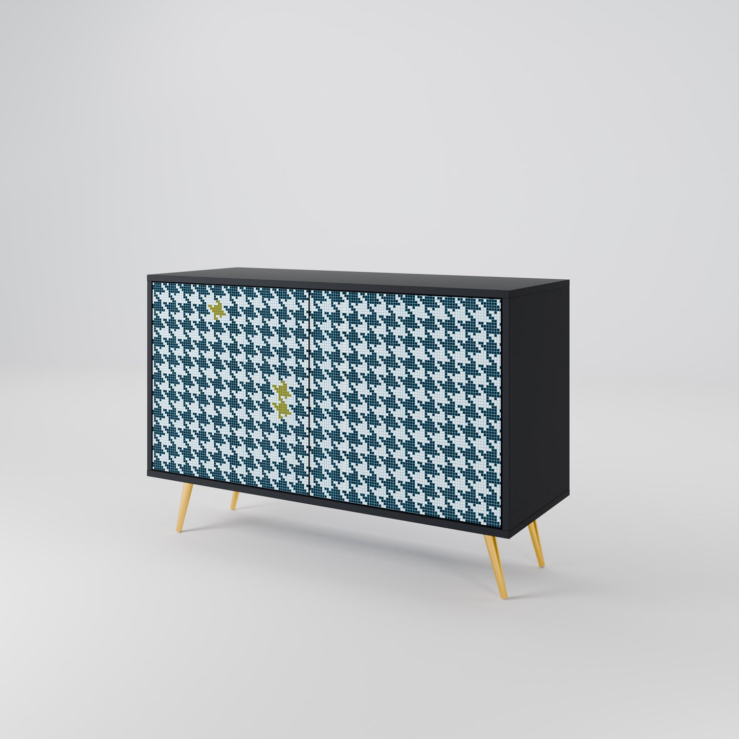 OUT OF CONTEXT 2-Door Sideboard in Black Finish