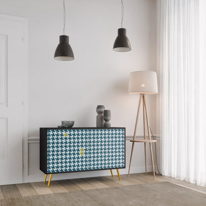 OUT OF CONTEXT 2-Door Sideboard in Black Finish