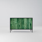 NATURAL GREEN Skänk med två dörrar