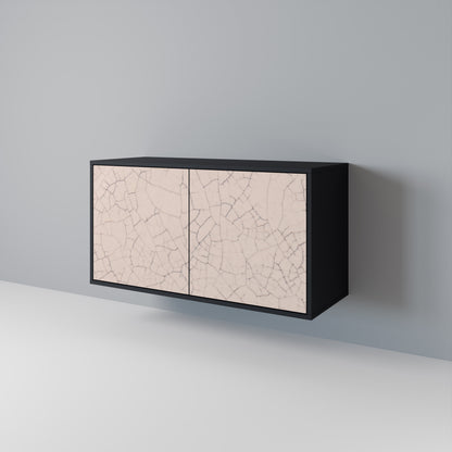 CERAMIC TEXTURE Skänk med två dörrar