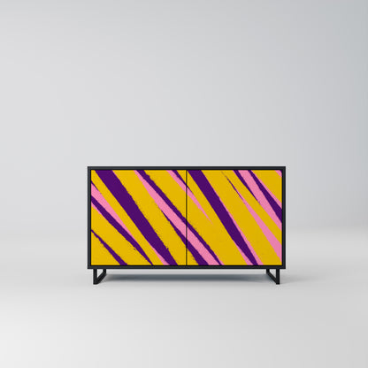 DREAMS COME TRUE 2-Door Sideboard in Black Finish