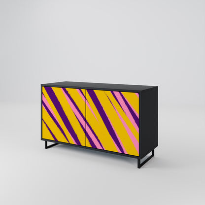 DREAMS COME TRUE 2-Door Sideboard in Black Finish