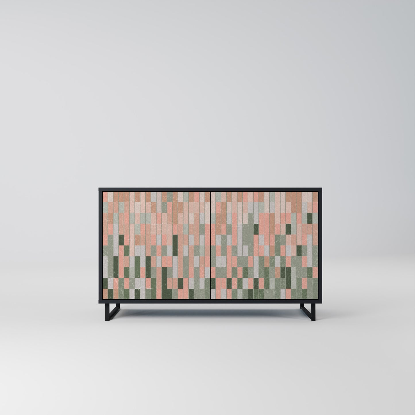 BUILDING THE FUTURE 2-Door Sideboard in Black Finish