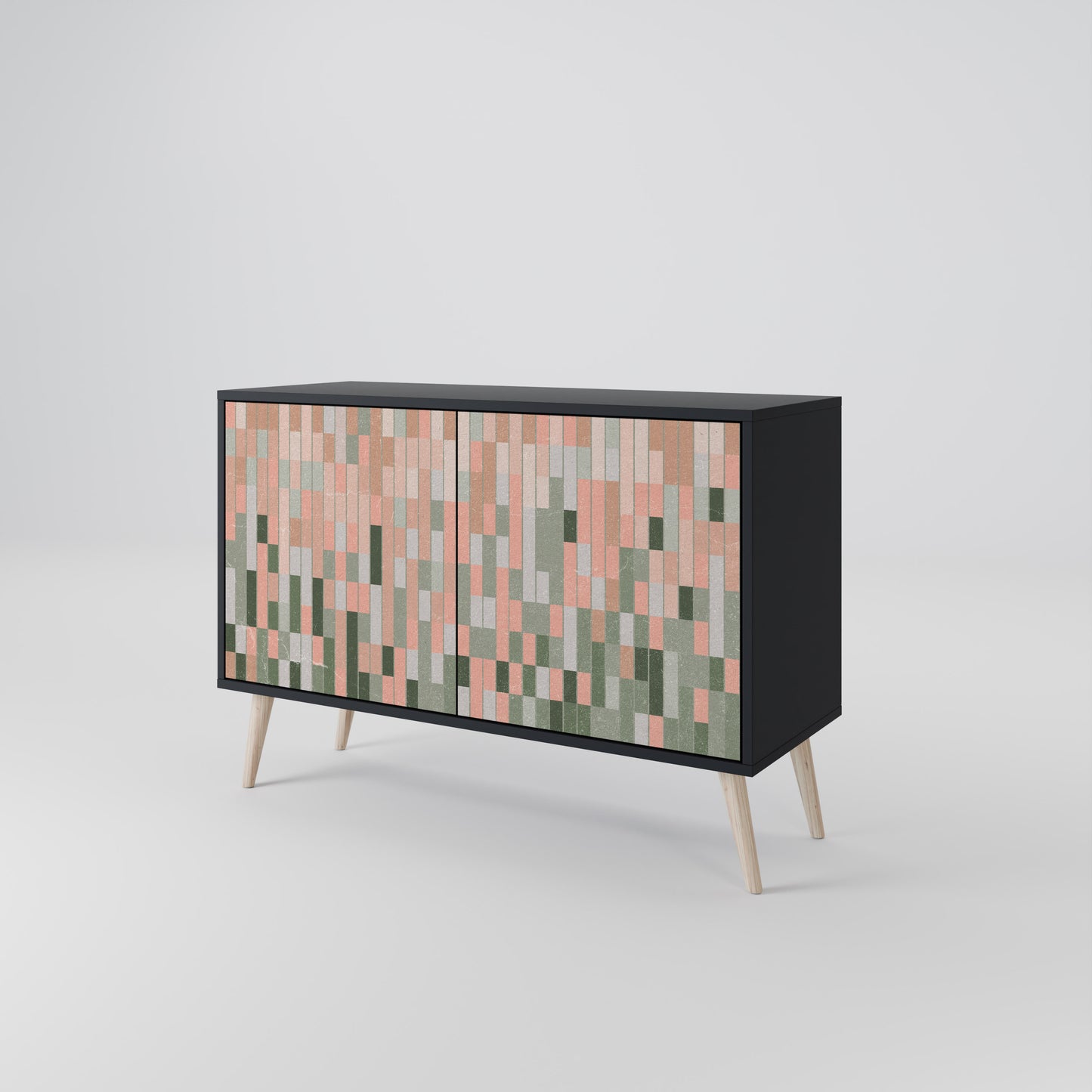 BUILDING THE FUTURE 2-Door Sideboard in Black Finish