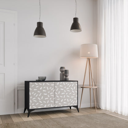 PASSING SECONDS 2-Door Sideboard in Black Finish