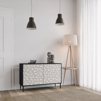 PASSING SECONDS 2-Door Sideboard in Black Finish