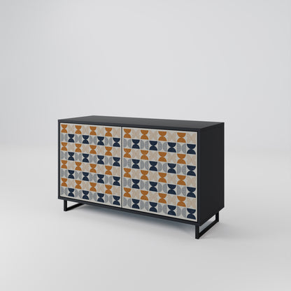 REFLECTION RANGE 2-Door Sideboard in Black Finish