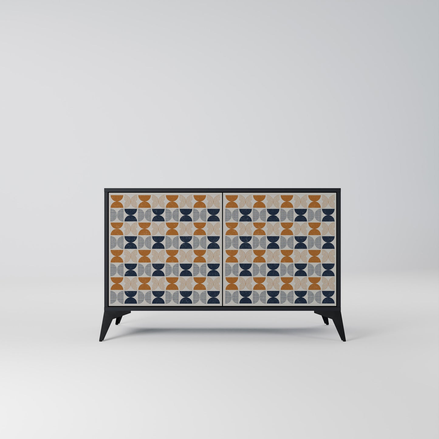 REFLECTION RANGE 2-Door Sideboard in Black Finish