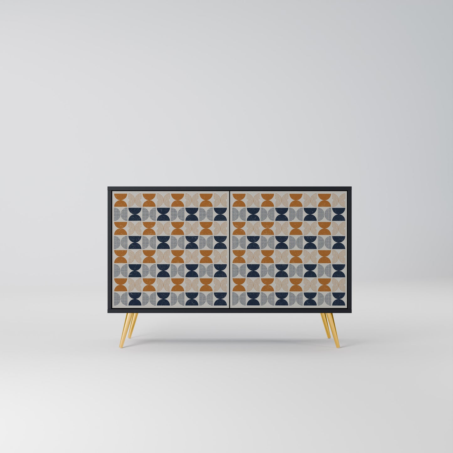 REFLECTION RANGE 2-Door Sideboard in Black Finish