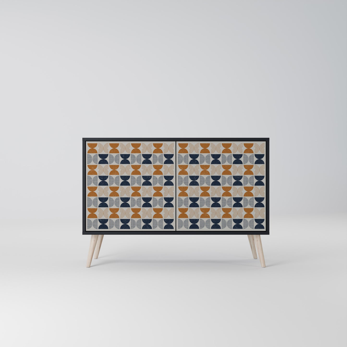 REFLECTION RANGE 2-Door Sideboard in Black Finish