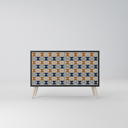 REFLECTION RANGE 2-Door Sideboard in Black Finish
