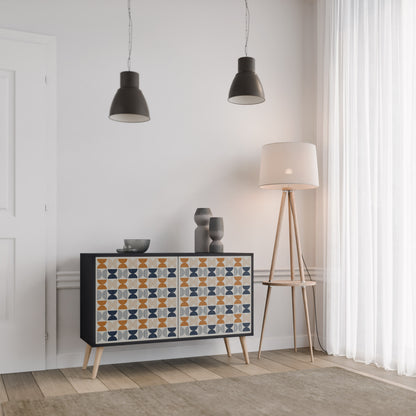 REFLECTION RANGE 2-Door Sideboard in Black Finish